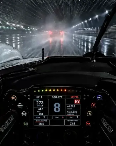 Premium Apple Watch face — Rainy Race by Watch Luxe