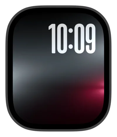 Photo Apple Watch face — Red Fade by Watch Lux
