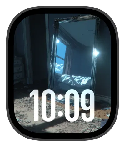 Anime Apple Watch face — Reflected Sky by Watch Lux