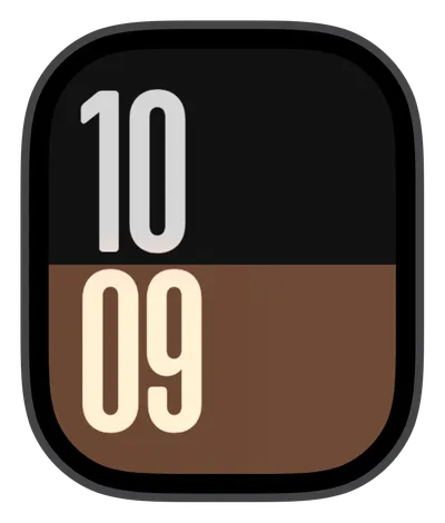 Classic collection Apple Watch face — root beer by Watch Luxe