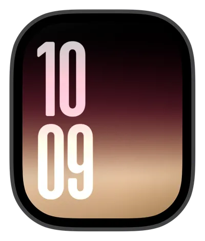 Photo Apple Watch face — Rose Gold by Watch Lux