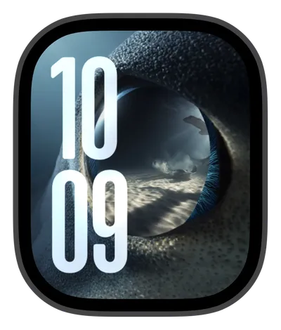 Eyes collection Apple Watch face — Shark Gaze by Watch Luxe