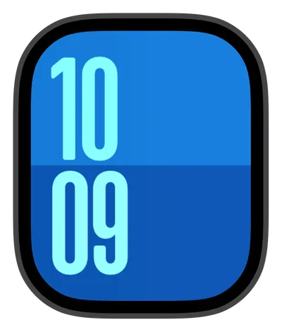 Classic collection Apple Watch face — smurf by Watch Luxe