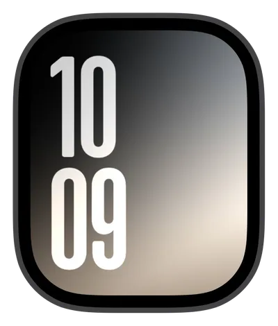 Dark & OLED Apple Watch face — Soft Fade by Watch Lux