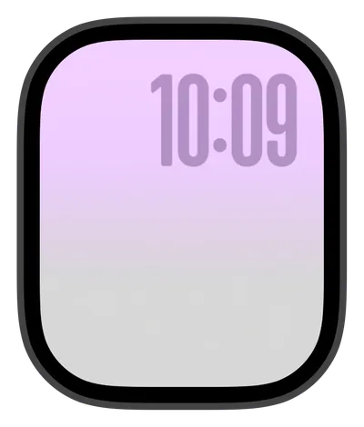 Photo Apple Watch face — Soft Lavender by Watch Lux