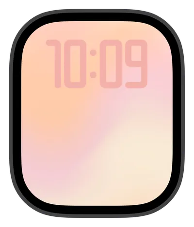 Photo Apple Watch face — Soft Miami Hues by Watch Lux