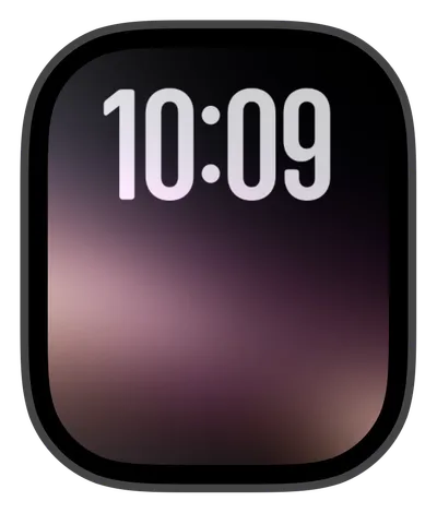 photo Apple Watch face — Subtle Gradient by Watch Lux