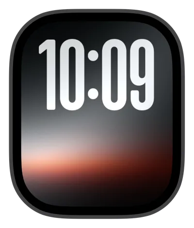 photo Apple Watch face — Sunset Eclipse by Watch Lux