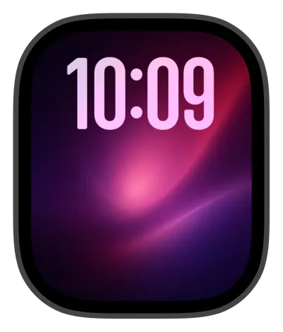 photo Apple Watch face — Violet Flares by Watch Lux
