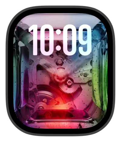 Gems collection Apple Watch face — Vivid Gears by Watch Luxe